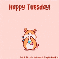 Days Of The Week Tuesday GIF by SoyandMochi