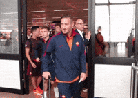 totti wink GIF by AS Roma