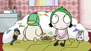 cookies yes GIF by Sarah & Duck