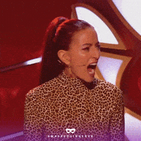 Davina Mccall Love GIF by The Masked Singer UK & The Masked Dancer UK