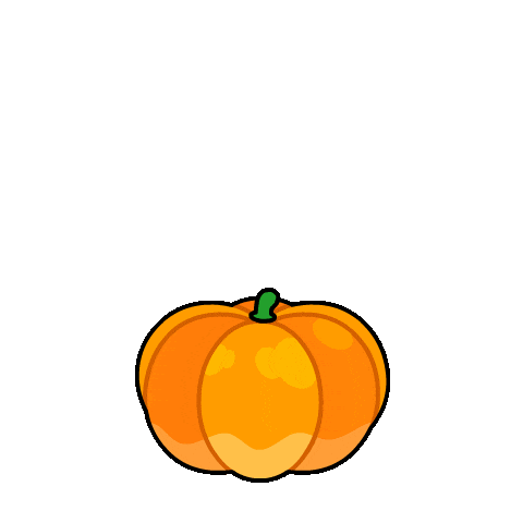 Jack O Lantern Cat Sticker by Mikitti