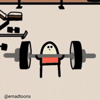 emadtoons fight animation instagram workout GIF