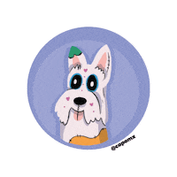 Dog Sticker by copomx