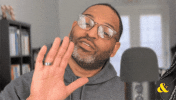 Relaxed Sit Down GIF by Chat & Bother Podcast