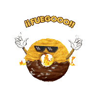Fuego Sticker by Galletas Pícaras