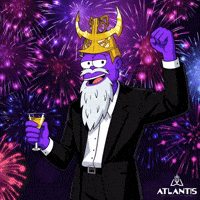 Celebration GIF by AtlantisDEX