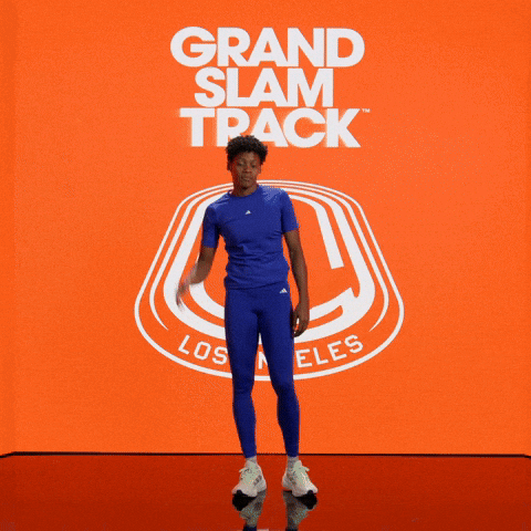 Waving Los Angeles GIF by Grand Slam Track