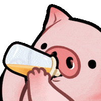Orange Juice Drinking Sticker