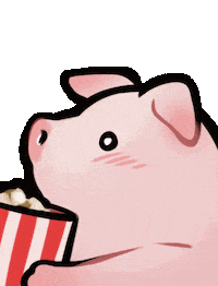 Showtime Popcorn Sticker