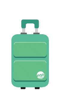 flybeaches travel vacation florida airport Sticker