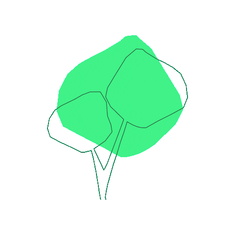 Tree Sticker by CLOU architects