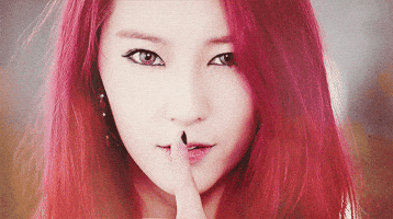 k-pop wink GIF