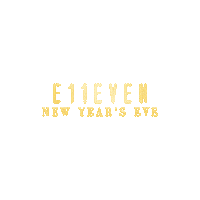 New Years Eve Nye Sticker by E11EVEN MIAMI