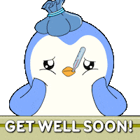 Stay Strong Take Care Sticker by Pudgy Penguins