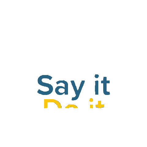 USIP giphygifmaker share say doit Sticker