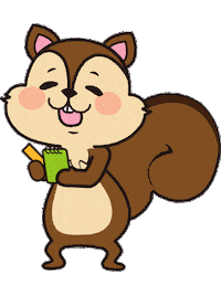 Squirrel Risu Sticker
