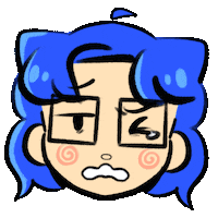 Tired Ruben Sticker