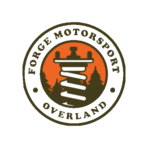 4X4 Camping Sticker by Forge Motorsport