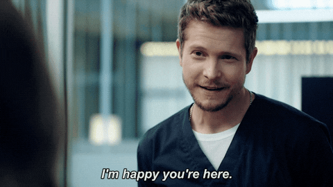 Happy To See You Matt Czuchry GIF by The Resident on FOX