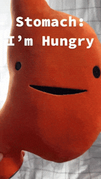 Hungry Lets Eat GIF by I Heart Guts