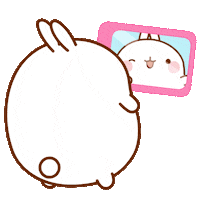 Cute Bunny Tavsan Sticker by minika