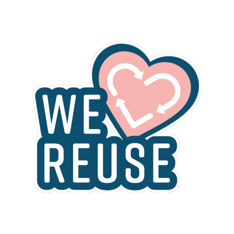 partykitnetwork giphygifmaker reuse zero waste reusables Sticker