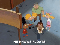 hey arnold nick splat GIF