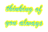 Thinking Of You Always Sticker by Alissandra