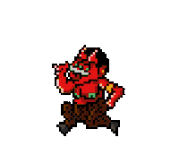 Pixel Fire Sticker