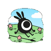 Happy Flower Sticker by BANDAI NAMCO