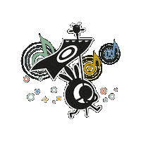 Festival Flag Sticker by BANDAI NAMCO