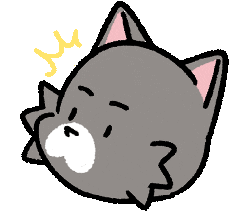 Cat Reaction Sticker by Ai and Aiko