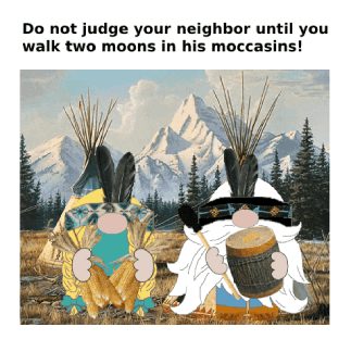 Native American Gnome GIF