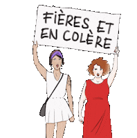 Woman Feminist Sticker by Groseille