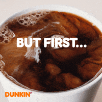 National Coffee Day GIF by Dunkin’