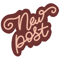 New Post Sticker