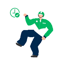 Rider Lineman Sticker by LINE MAN Wongnai