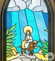 Easter Bunny Donkey GIF by Hallmark Gold Crown