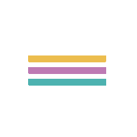 Rainbow Lines Sticker by theinstagramexpert