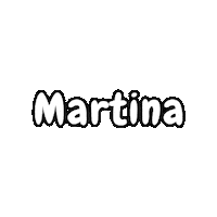 Martina Nombre Sticker by Fresa Creativa