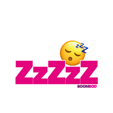 tired sleep Sticker by BoomBod