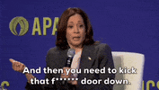 Kamala Harris Door GIF by GIPHY News