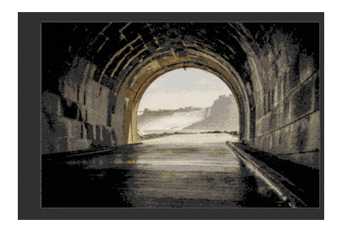 Travel Tunnel Sticker