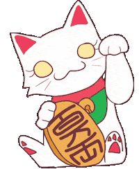 Happy Cat Sticker by theradboi