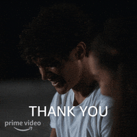 Amazon Studios Thank You GIF by Amazon Prime Video