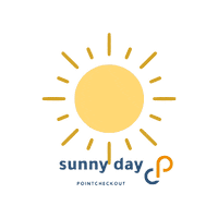 Happy Sunny Day Sticker by Pointcheckout