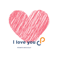 I Love You Heart Sticker by Pointcheckout