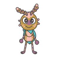 Happy Wave Sticker by JonDraws