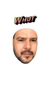 What Confused Sticker by Cain Kong