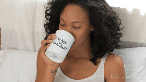 Good Morning Coffee GIF by Maybelline